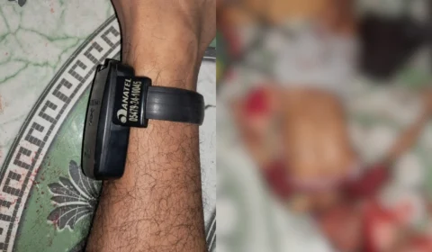 Fotos: homem com tornozeleira eletrônica é executado dentro de casa