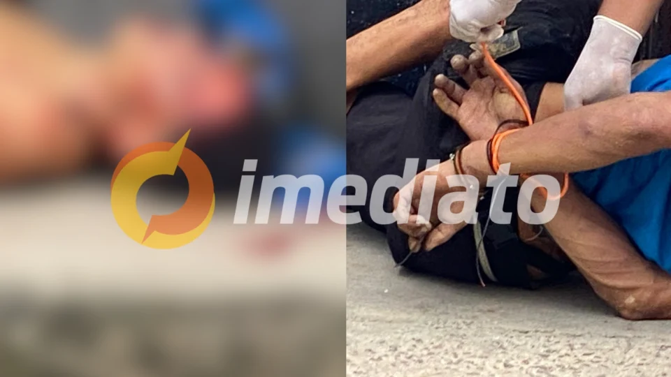 Vídeo: Corpo com mãos amarradas e marcas de tiros na cabeça é encontrado em beco na Compensa