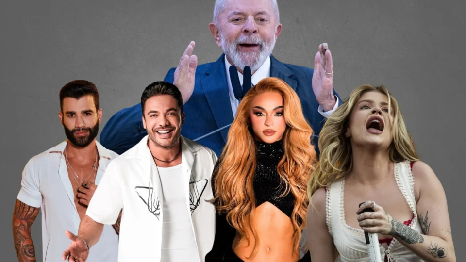 Gusttavo Lima, Safadão, Pablo Vittar, Luísa Sonza e outros serão isentos de impostos no governo Lula
