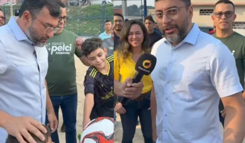 Governador Wilson Lima entrega cinco campos de futebol revitalizados em Manaus