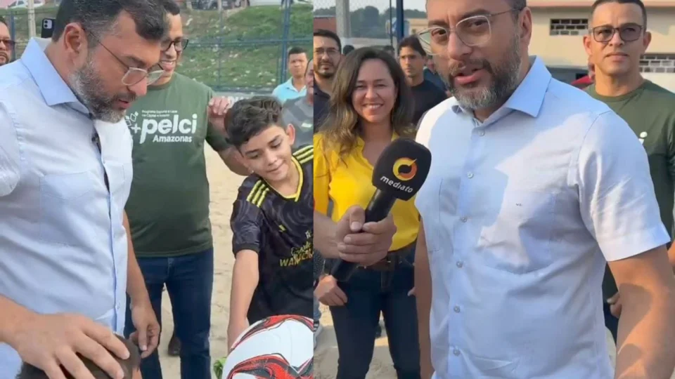 Governador Wilson Lima entrega cinco campos de futebol revitalizados em Manaus