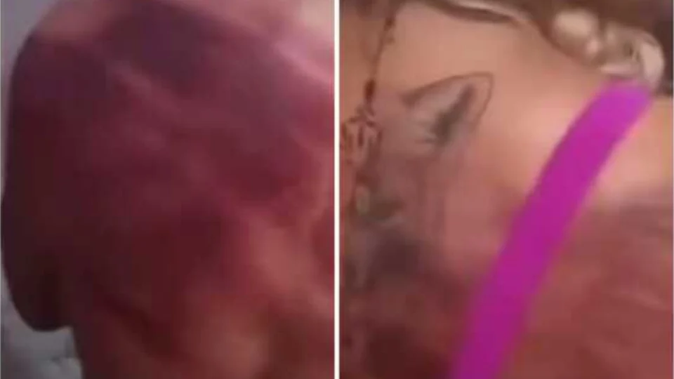 Foto: Casal é chicoteado após homem ‘talaricar’ mulher de integrante de facção