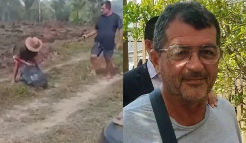 Ex-militar que matou idoso de 80 anos no Amapá se entrega na delegacia sorrindo