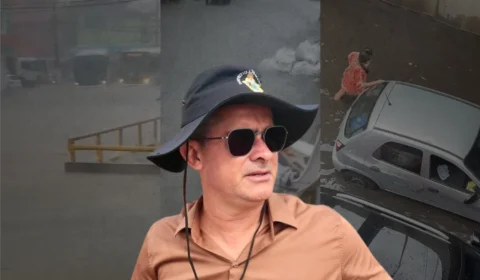 David Almeida esquece obras de drenagem e as seis zonas de Manaus sofrem com alagações