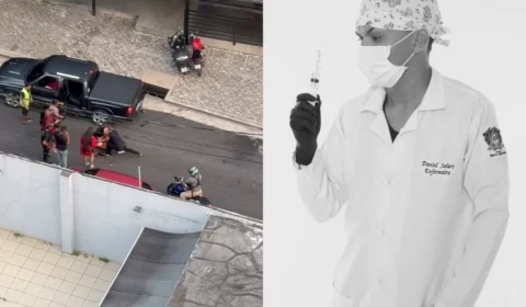 Vídeo: ex-namorado não aceita fim de relacionamento e mata atual da ex na saída de bar