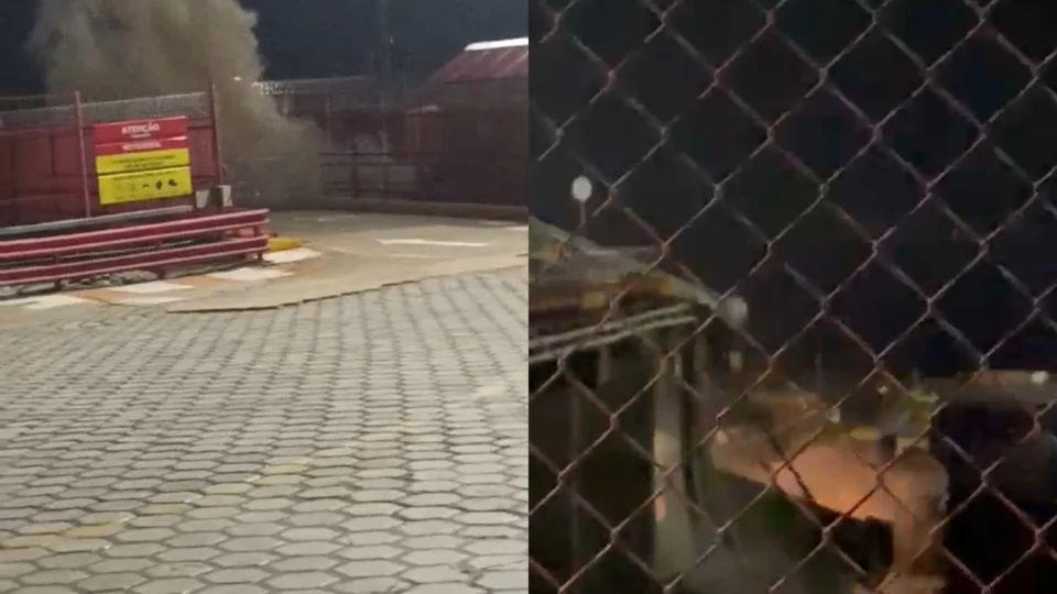 Vídeo: erosão causa desabamento de ponte no Porto Chibatão