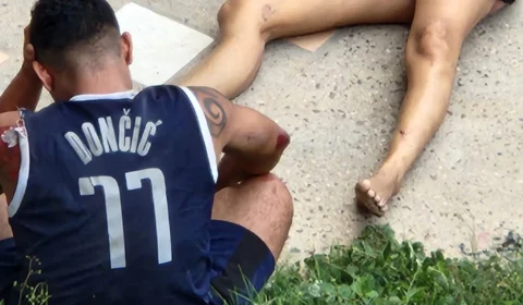 Vídeo: Mulher morre após ser arremessada de ponte em acidente de moto no Cachoeirinha