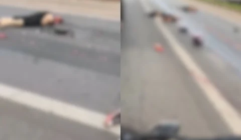 Vídeo: mulheres são partidas ao meio após acidente de trânsito na BR-040