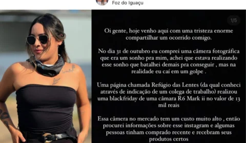 Fotógrafa de Parintins denuncia golpe e relata perda de R$ 13 mil em transação fraudulenta