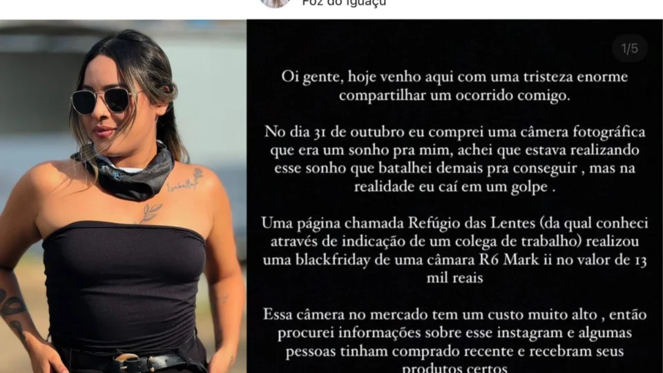 Fotógrafa de Parintins denuncia golpe e relata perda de R$ 13 mil em transação fraudulenta