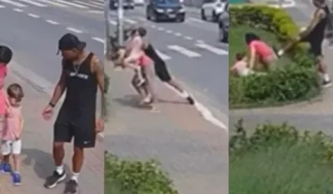 VEJA VÍDEO: homem arranca criança do colo de babá e tenta fugir com ela