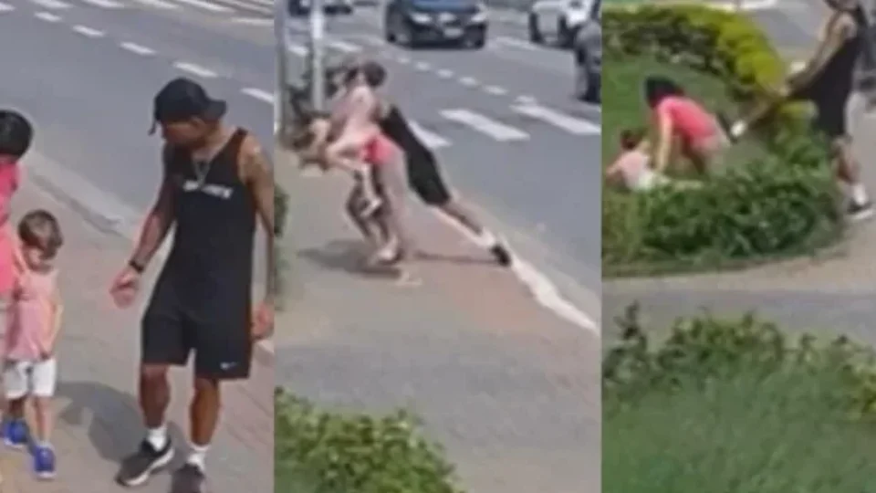 VEJA VÍDEO: homem arranca criança do colo de babá e tenta fugir com ela