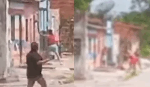 VEJA VÍDEO: adolescente tenta arrombar porta e é morto durante briga por som alto