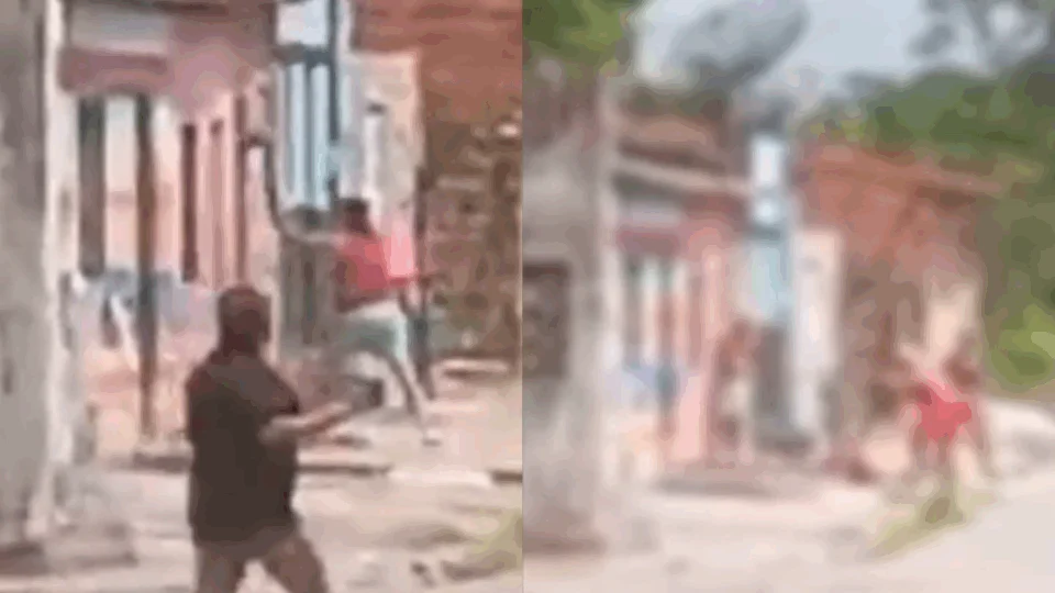 VEJA VÍDEO: adolescente tenta arrombar porta e é morto durante briga por som alto