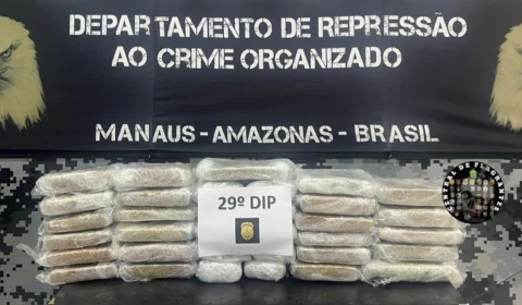 Casal é preso com 34kg de maconha no bairro Mauazinho