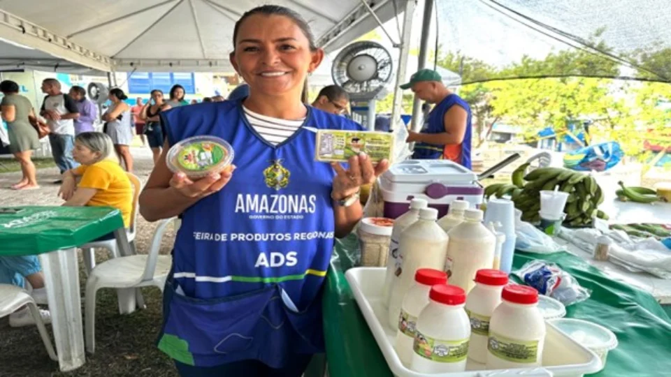 Feira de Produtos Regionais funciona em novo local de Manaus neste sábado (9)