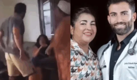 VEJA VÍDEO: filho é indiciado por atropelar e matar a própria mãe; imagens mostram agressões