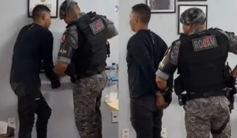 Motorista de aplicativo é preso com munições após cancelar corrida e ficar com entrega em Manaus