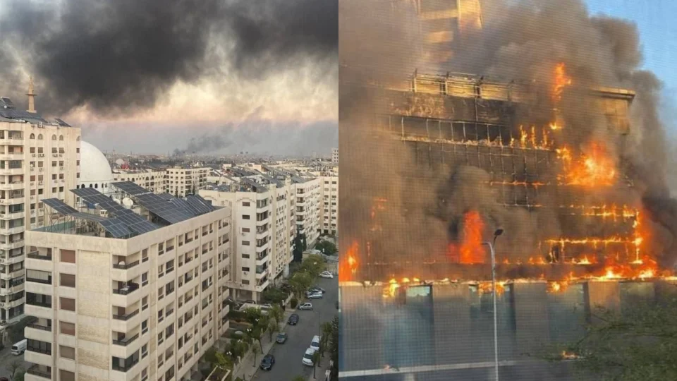 Israel ataca aeroporto Militar em Damasco e intensifica bombardeios em Daraa, Zona Tampão é estabelecida na Síria