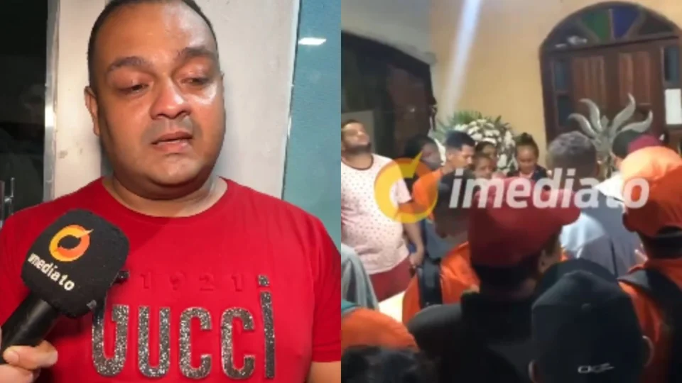 Familiares e amigos prestam últimas homenagens a gari brutalmente assassinado em Manaus