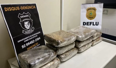 Polícia Civil apreende 10 kg de maconha tipo skunk avaliados em R$ 100 mil no bairro Mauazinho