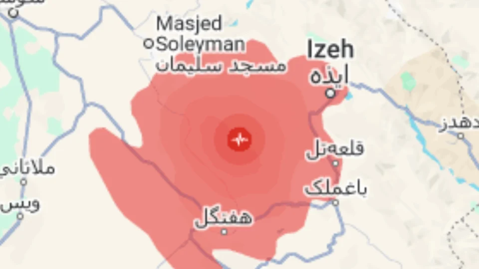 Terremoto de 5,7 de magnitude atinge o oeste do Irã