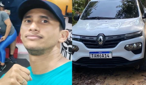 Motorista de aplicativo e professor desaparece após corrida; carro é encontrado com manchas de sangue