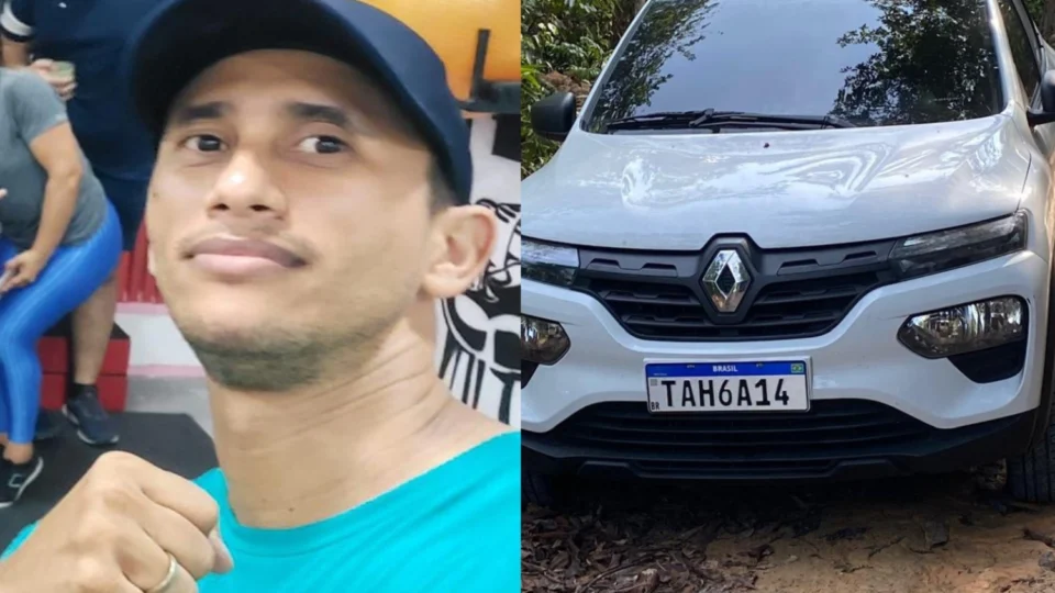 Motorista de aplicativo e professor desaparece após corrida; carro é encontrado com manchas de sangue