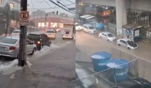 Tempestade provoca caos no Rio de Janeiro e São Paulo com alagamentos e ventos fortes