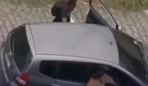 Vídeo: PM de folga é morto e corpo é jogado em carro ladeira abaixo no Quitungo