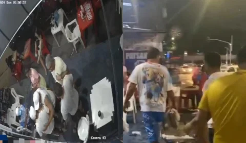 Torcida do Remo invade bar do Paysandu em Manaus e gera batalha violenta entre rivais