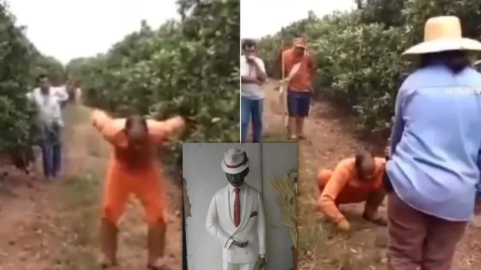 VÍDEO: Homem é “possuído” pelo após mexer em oferenda