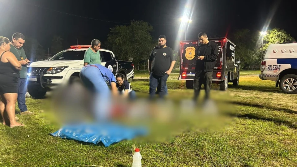 Homem é executado a tiros em campo de futebol no bairro Cidade Nova