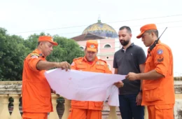Réveillon do Largo: Corpo de Bombeiros realiza vistoria final dos fogos de artifício