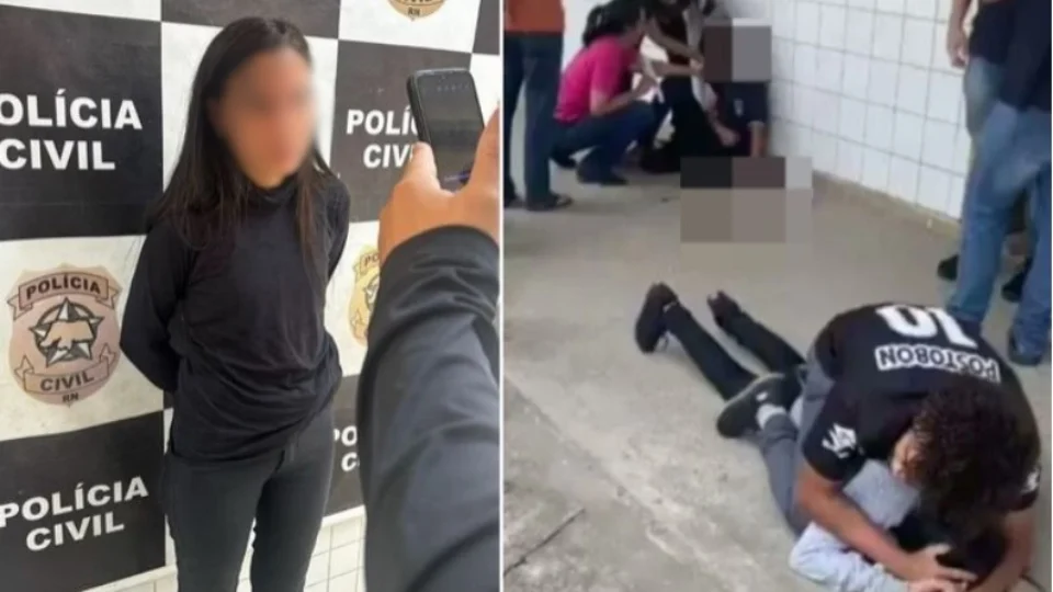 Jovem de 19 anos atira em colega e tenta ferir professora em escola de Natal