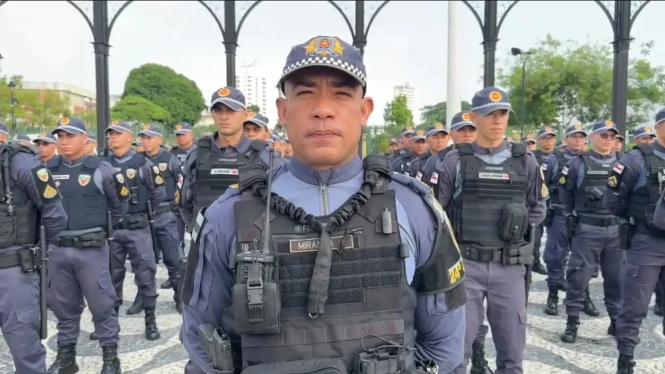 Polícia Militar do Amazonas reforça segurança em pontos turísticos e comerciais no Centro da capital