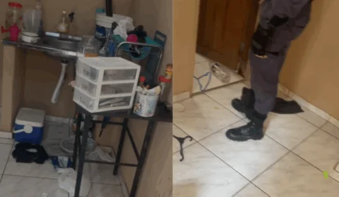 VÍDEO: polícia expulsa criminosos que haviam tomado posse de casa no bairro Santo Agostinho