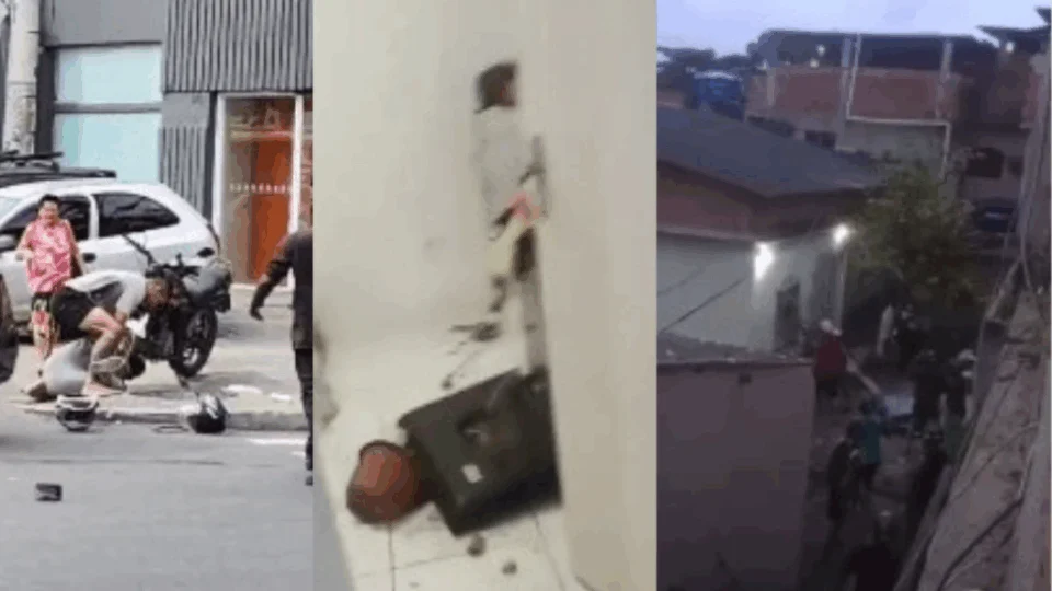 VEJA VÍDEO: motoboys destroem casa após colega ser agredido por lutador