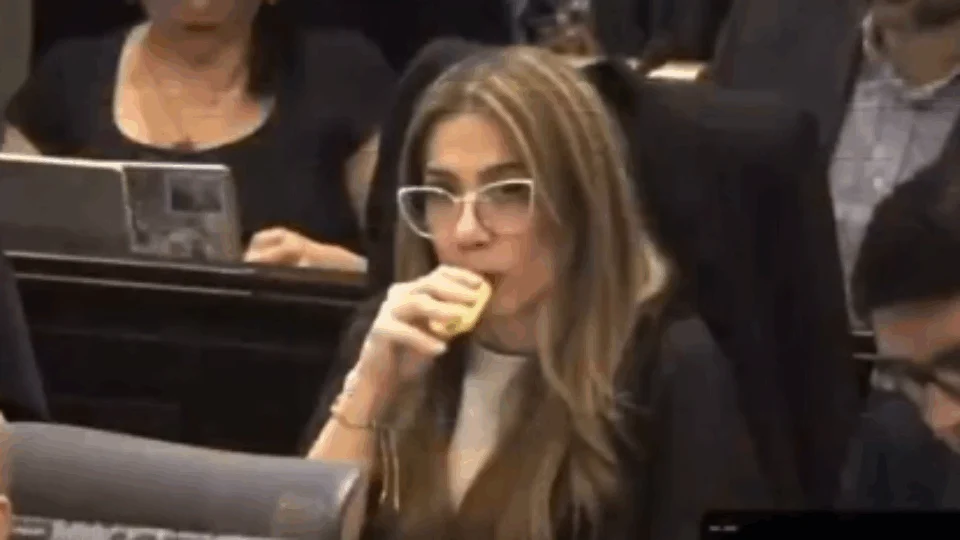 VEJA VÍDEO: deputada fuma vape durante sessão sobre sistema de saúde