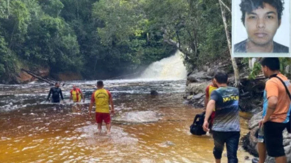 Turista é arrastado por correnteza e morre em cachoeira no Amazonas durante excursão