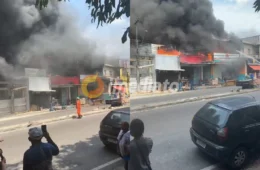 Incêndio em distribuidora de bebidas alcoólicas foi o estopim de incêndio no Fuxico