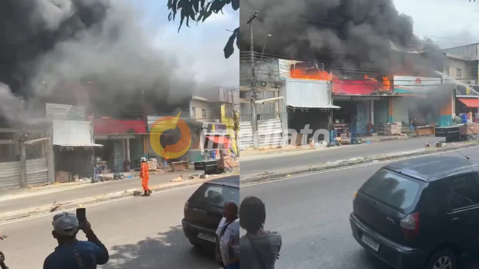 Incêndio em distribuidora de bebidas alcoólicas foi o estopim de incêndio no Fuxico