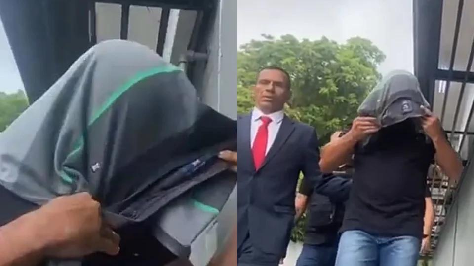 Vídeo: Sargento da PM se entrega após suspeita de matar jovem no Natal em Manaus