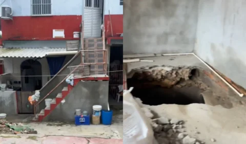 Moradores do Petrópolis pedem solução urgente para bueiro que ameaça residências