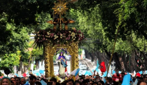 Festa de Nossa Senhora da Conceição encerra programação com procissão e Missa Campal neste domingo