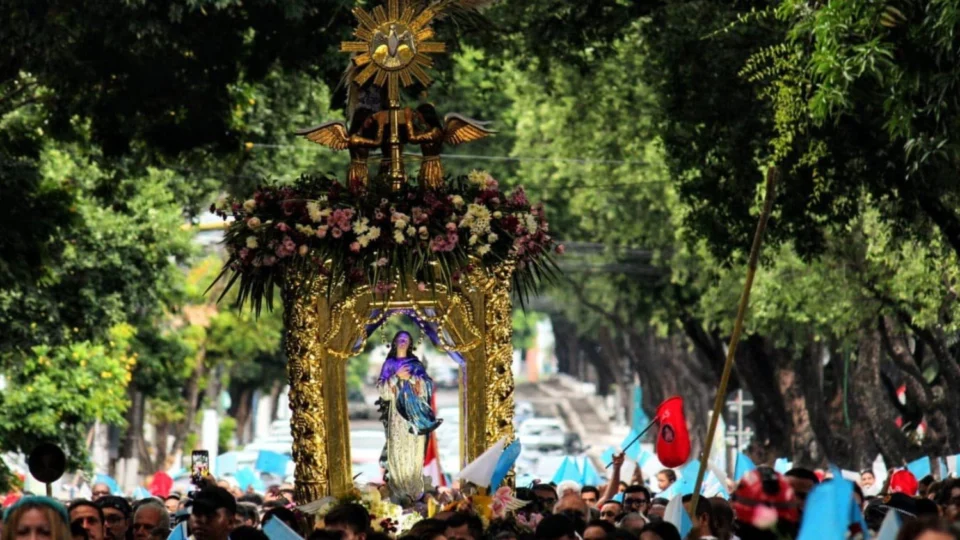 Festa de Nossa Senhora da Conceição encerra programação com procissão e Missa Campal neste domingo