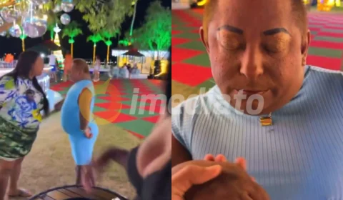 Vídeo: veja o momento que Patixa Teló incorpora entidade no Rancho do Carlinhos Maia