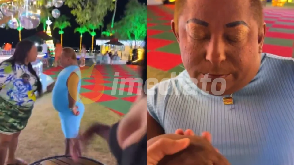 Vídeo: veja o momento que Patixa Teló incorpora entidade no Rancho do Carlinhos Maia