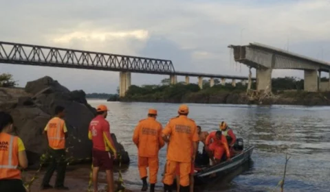 Desabamento de ponte entre Tocantins e Maranhão deixa dois mortos e 12 desaparecidos