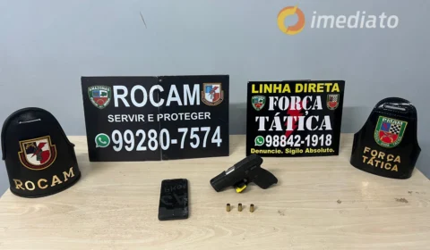 Homem é preso pela ROCAM após disparos para o alto no dia de Natal